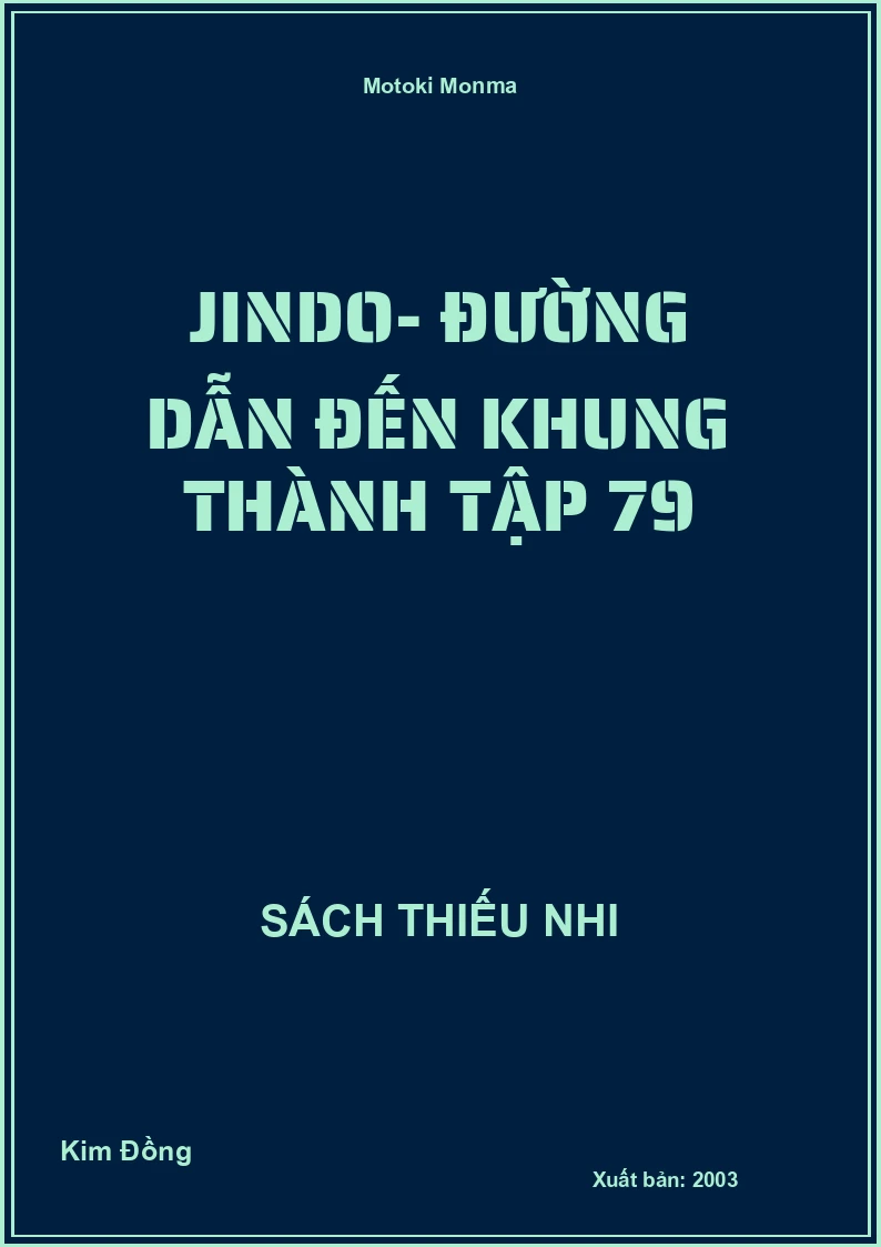 Jindo- đường dẫn đến khung thành tập 79