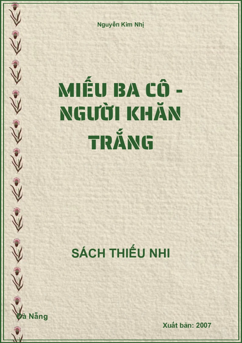 Miếu Ba Cô - Người Khăn Trắng