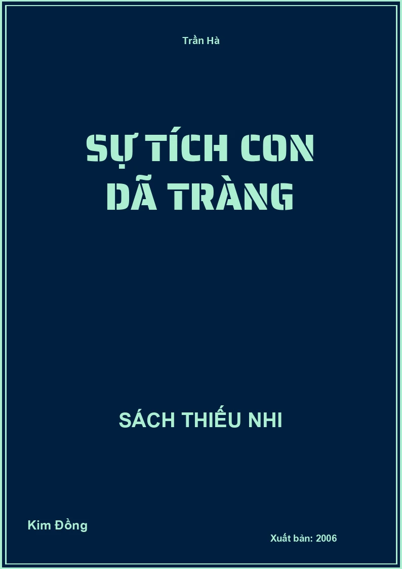 Sự Tích Con Dã Tràng