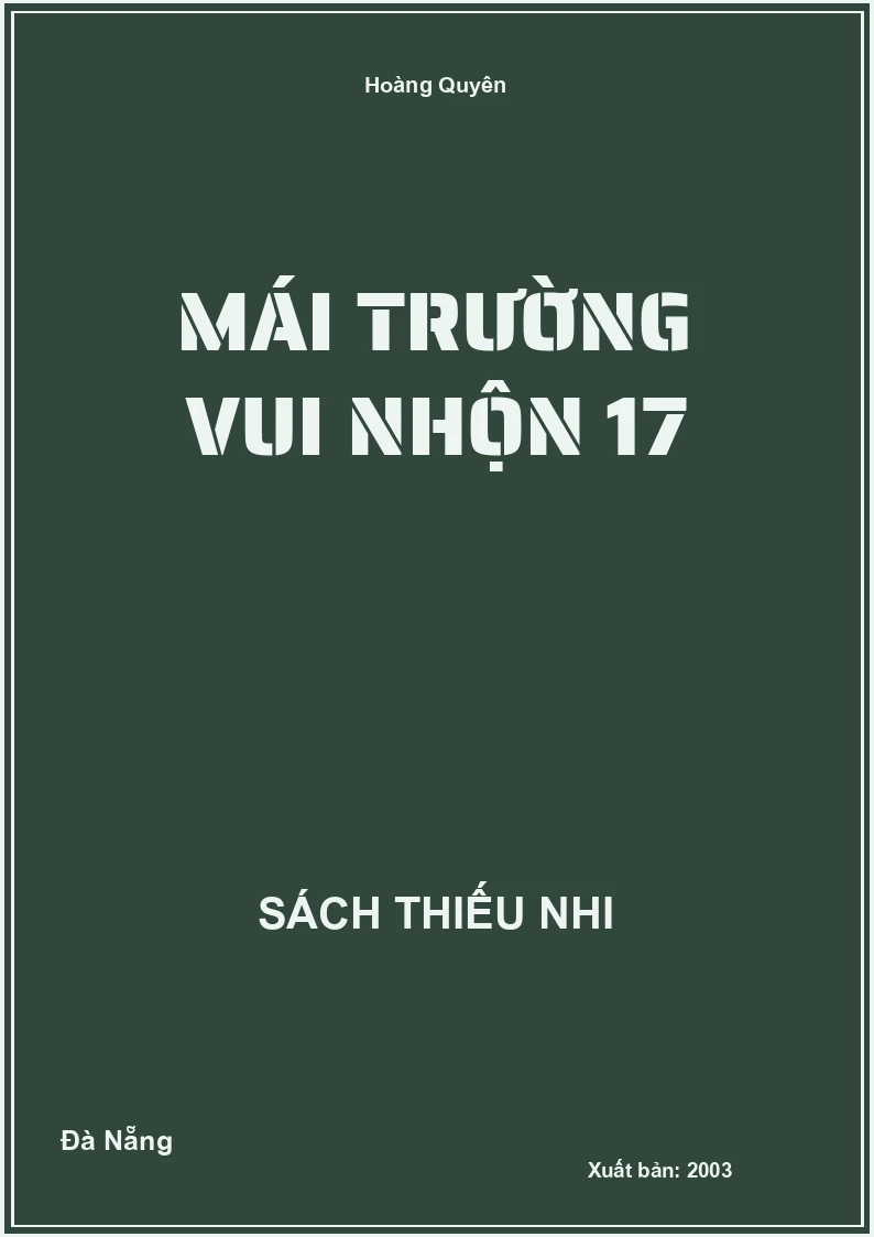 Mái Trường Vui Nhộn 17