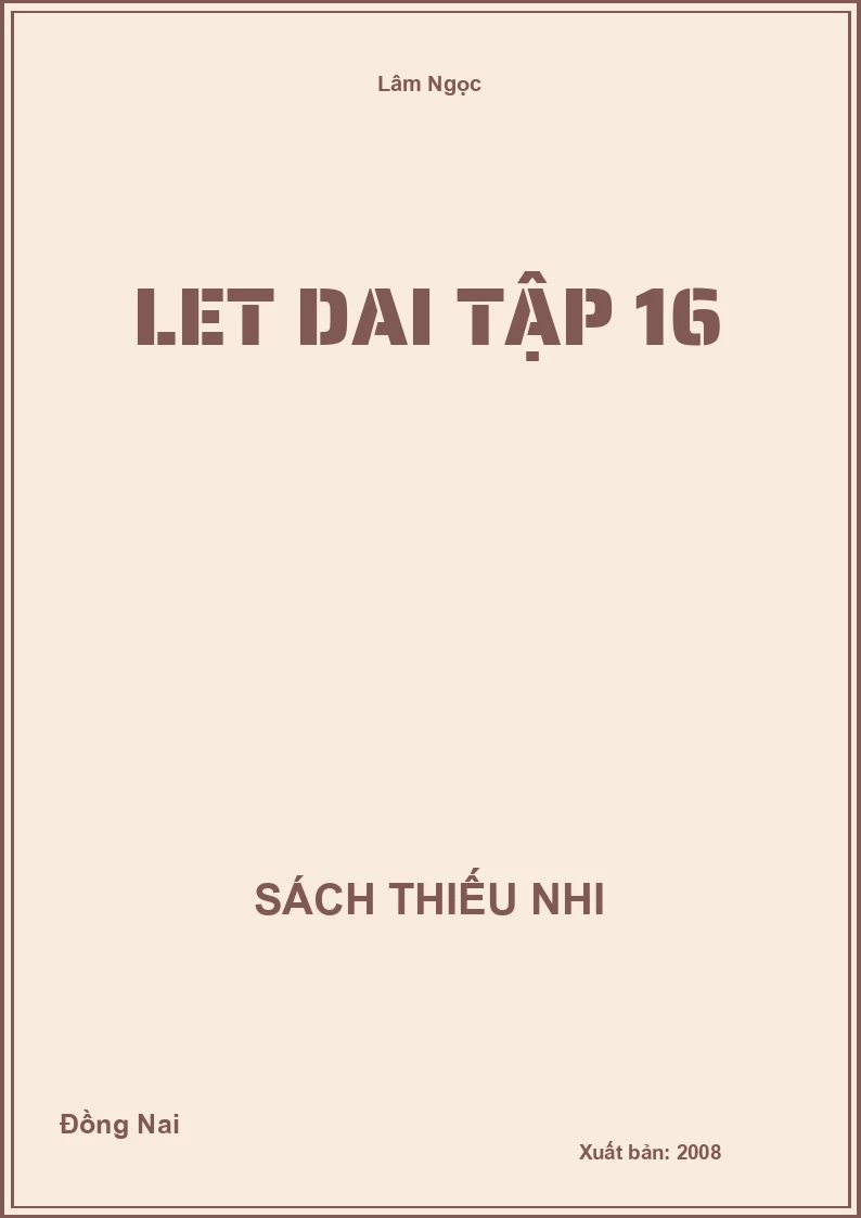 Let Dai Tập 16
