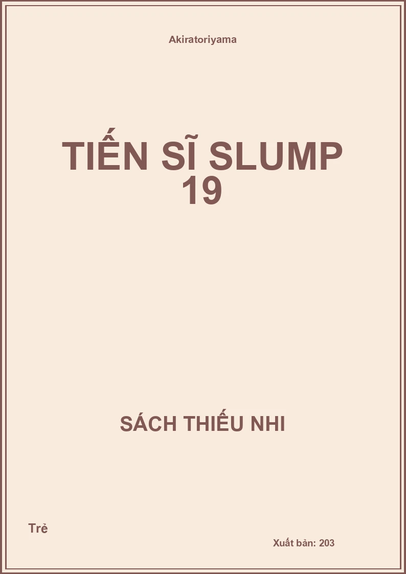 Tiến Sĩ Slump 19