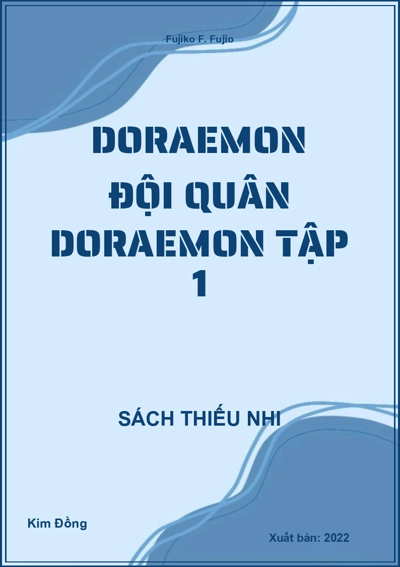 Doraemon Đội quân Doraemon tập 1