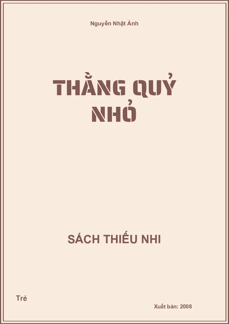 Thằng Quỷ Nhỏ