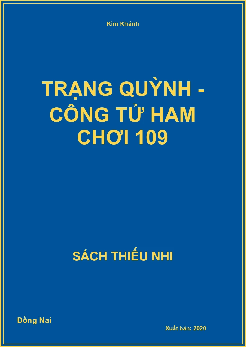 Trạng Quỳnh - công tử ham chơi 109