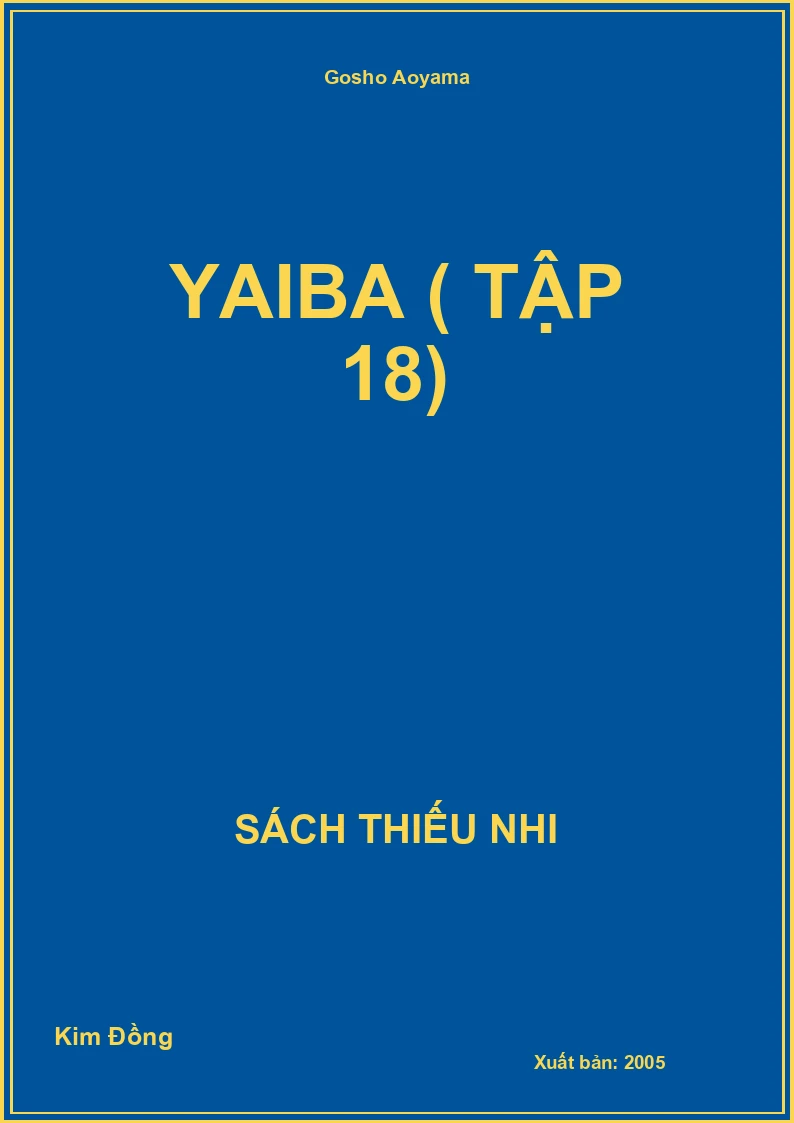 Yaiba ( Tập 18)