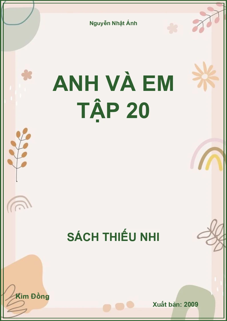 Anh Và Em Tập 20