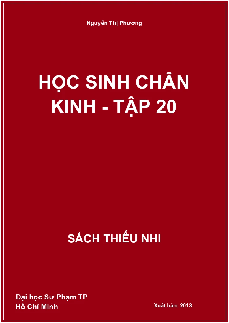 Học sinh chân kinh - Tập 20