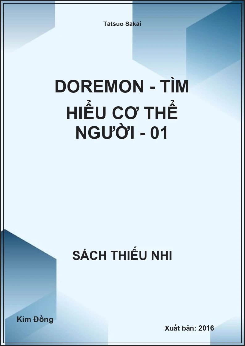 Doremon - tìm hiểu cơ thể người - 01