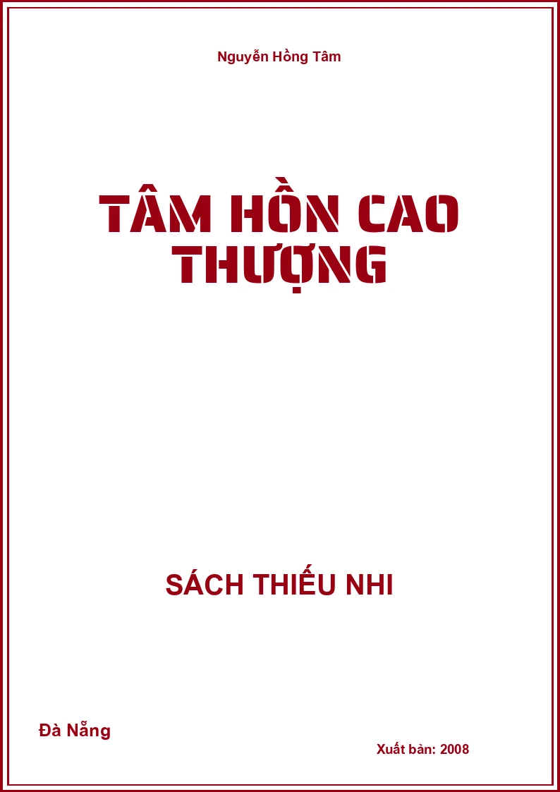 Tâm Hồn cao thượng