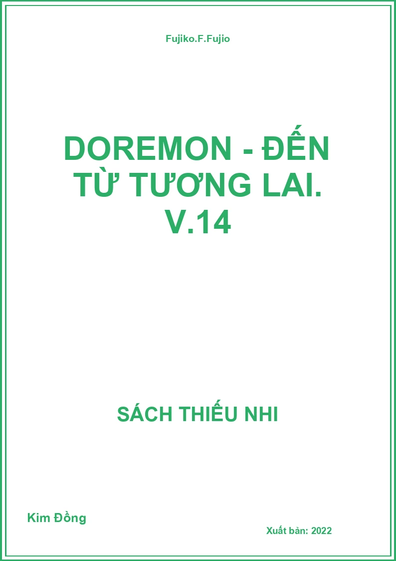 Doremon - Đến từ tương lai. V.14