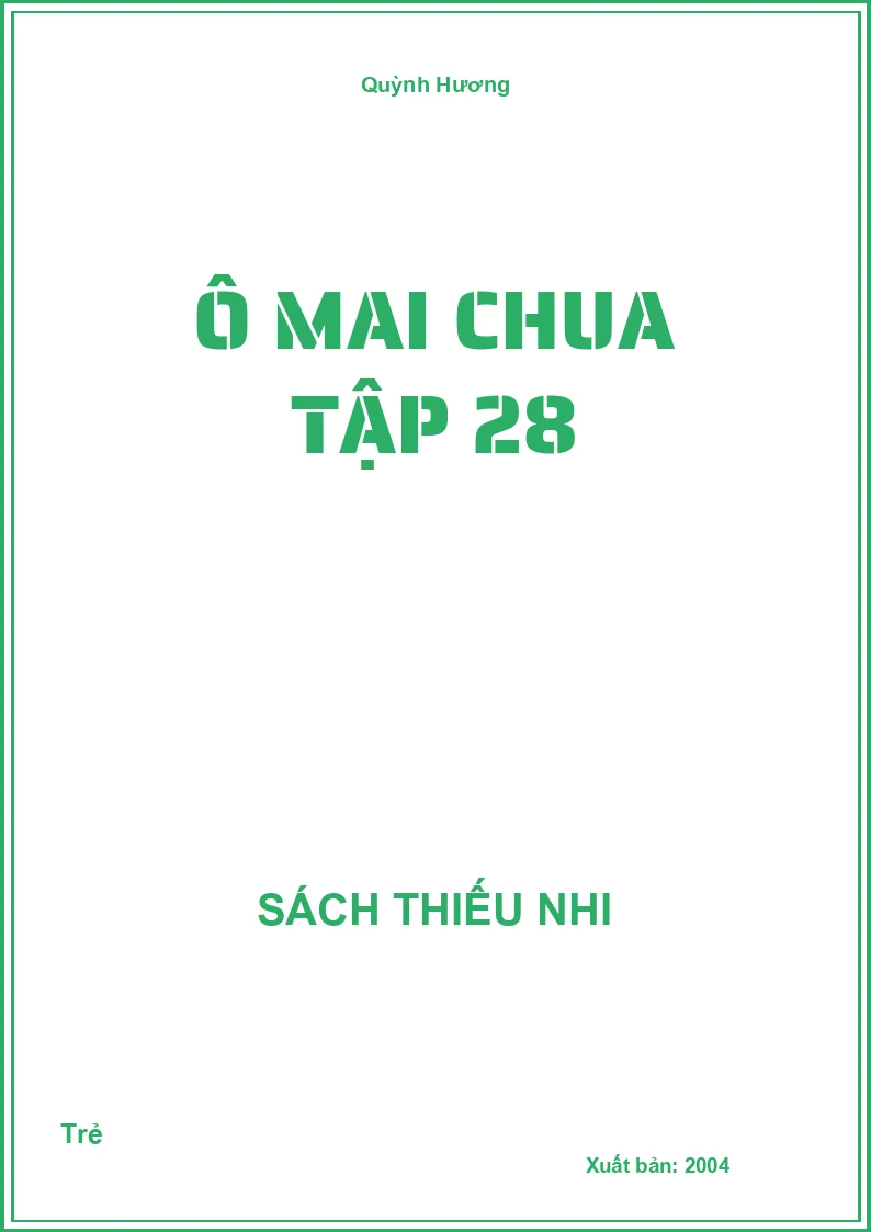 Ô Mai Chua Tập 28