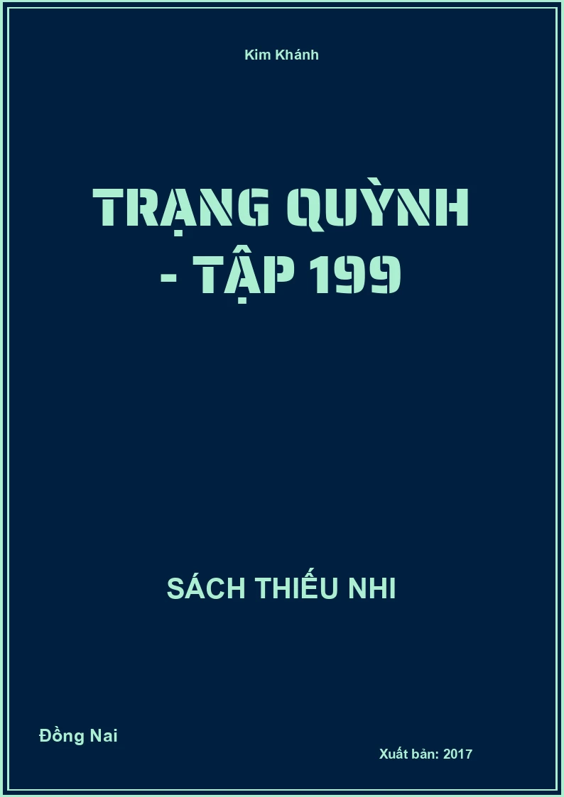 Trạng Quỳnh - Tập 199