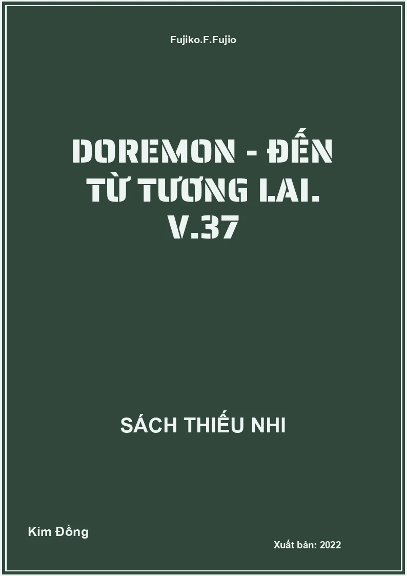 Doremon - Đến từ tương lai. V.37