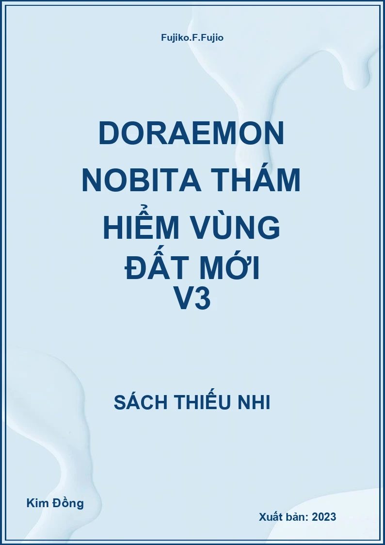 Doraemon Nobita thám hiểm vùng đất mới V3