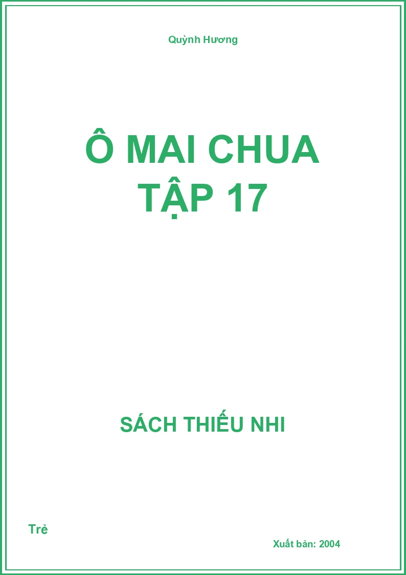 Ô Mai Chua Tập 17