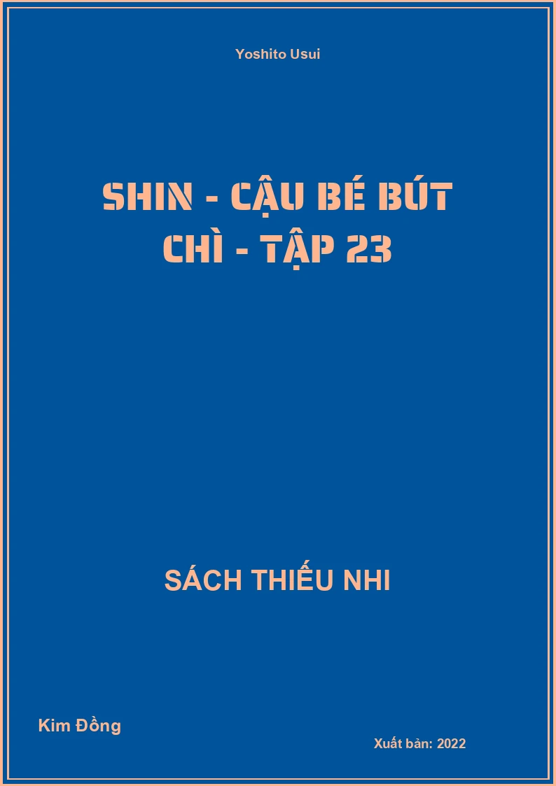 Shin - Cậu bé bút chì - Tập 23