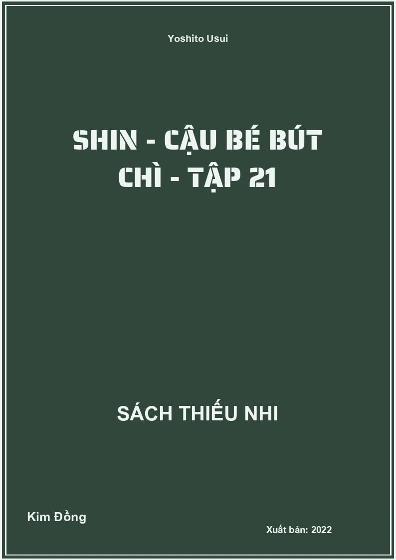 Shin - Cậu bé bút chì - Tập 21