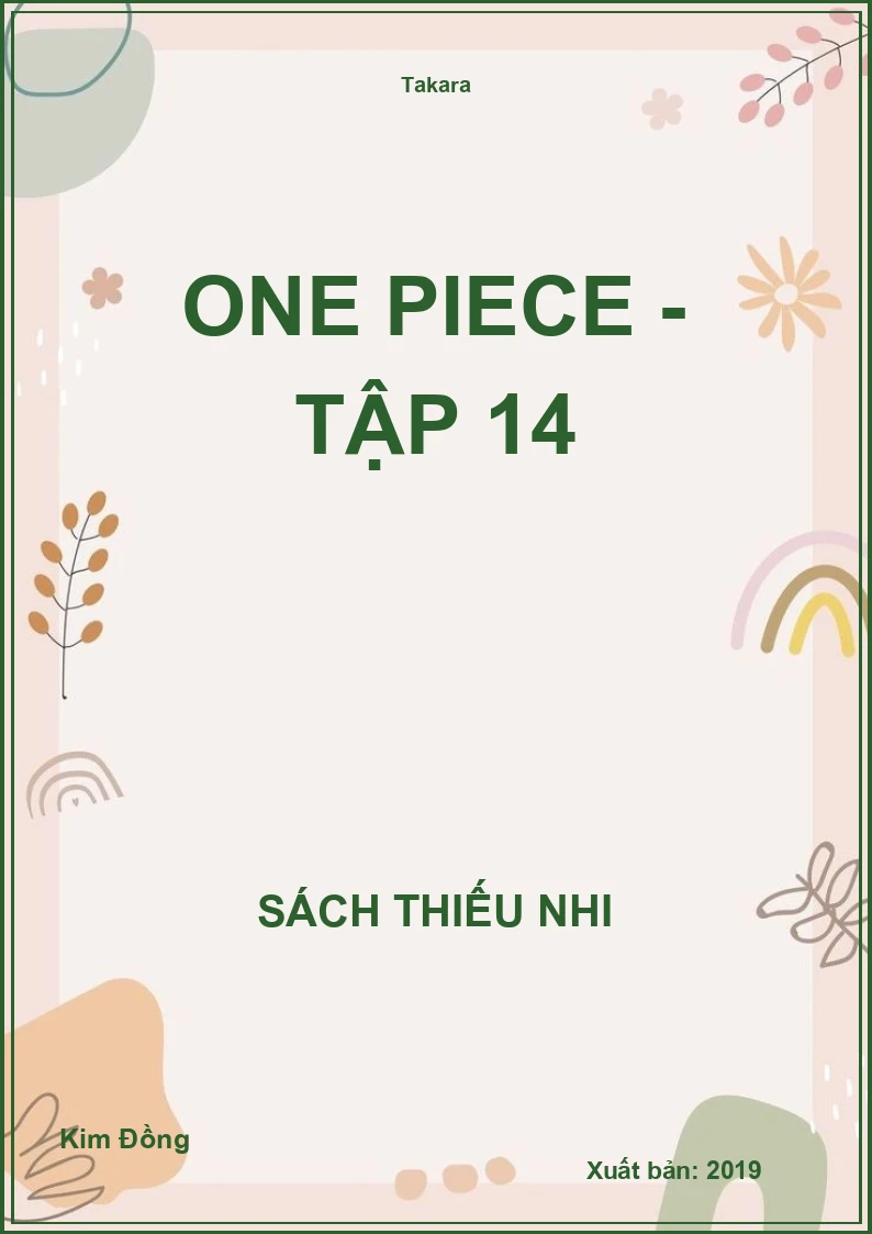 One Piece - Tập 14