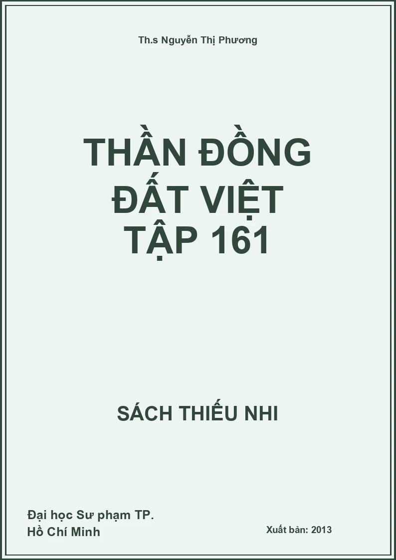 Thần đồng Đất Việt tập 161