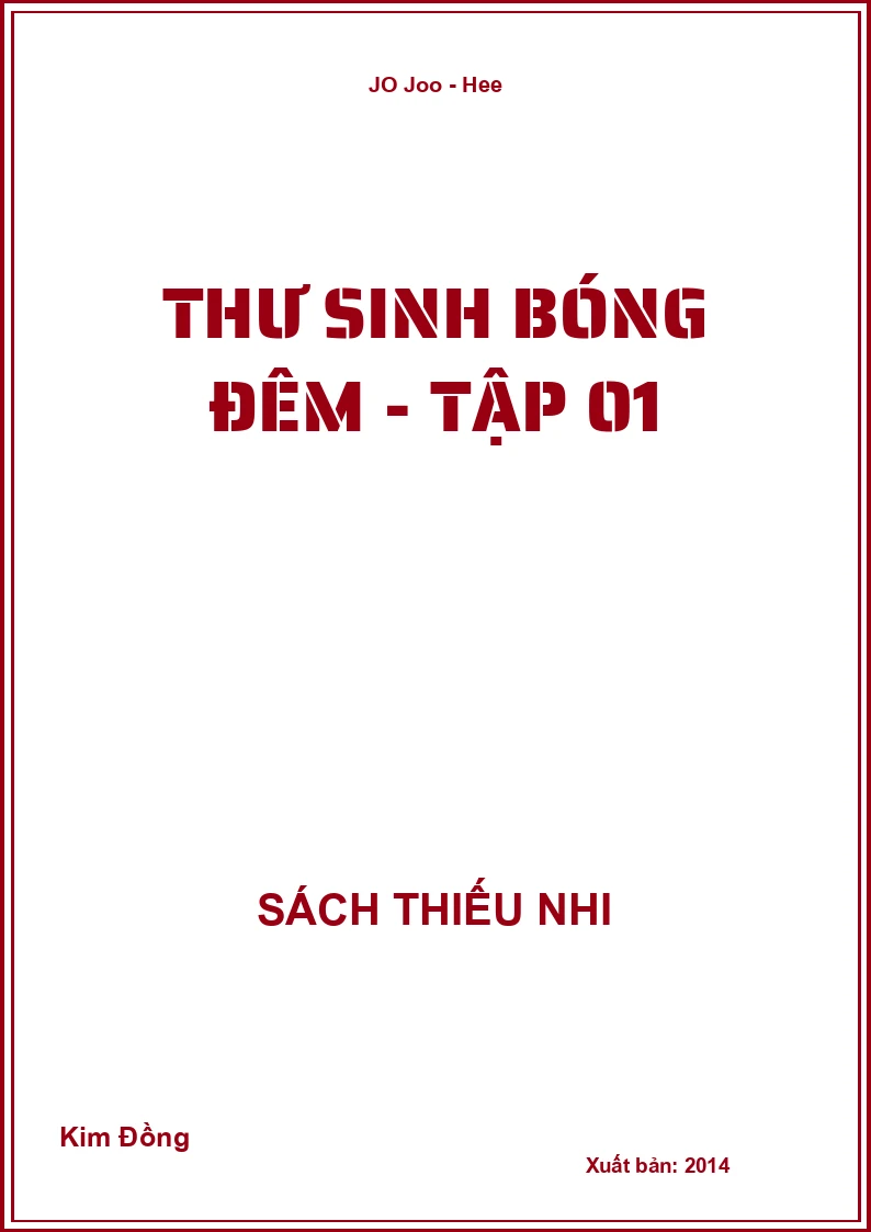 Thư Sinh Bóng Đêm - Tập 01