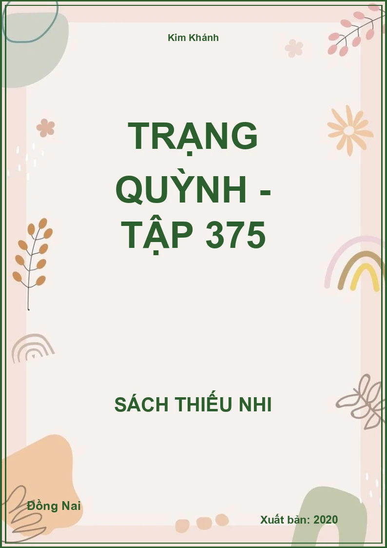 Trạng Quỳnh - Tập 375