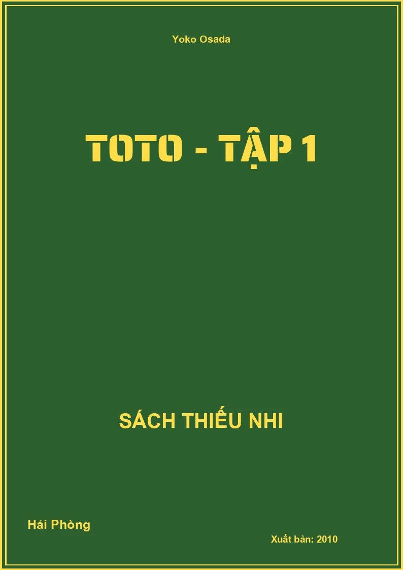 Toto - Tập 1