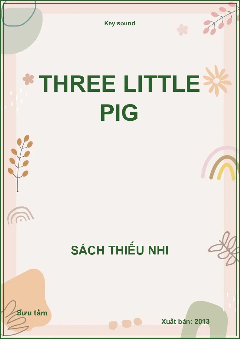 Three little pig