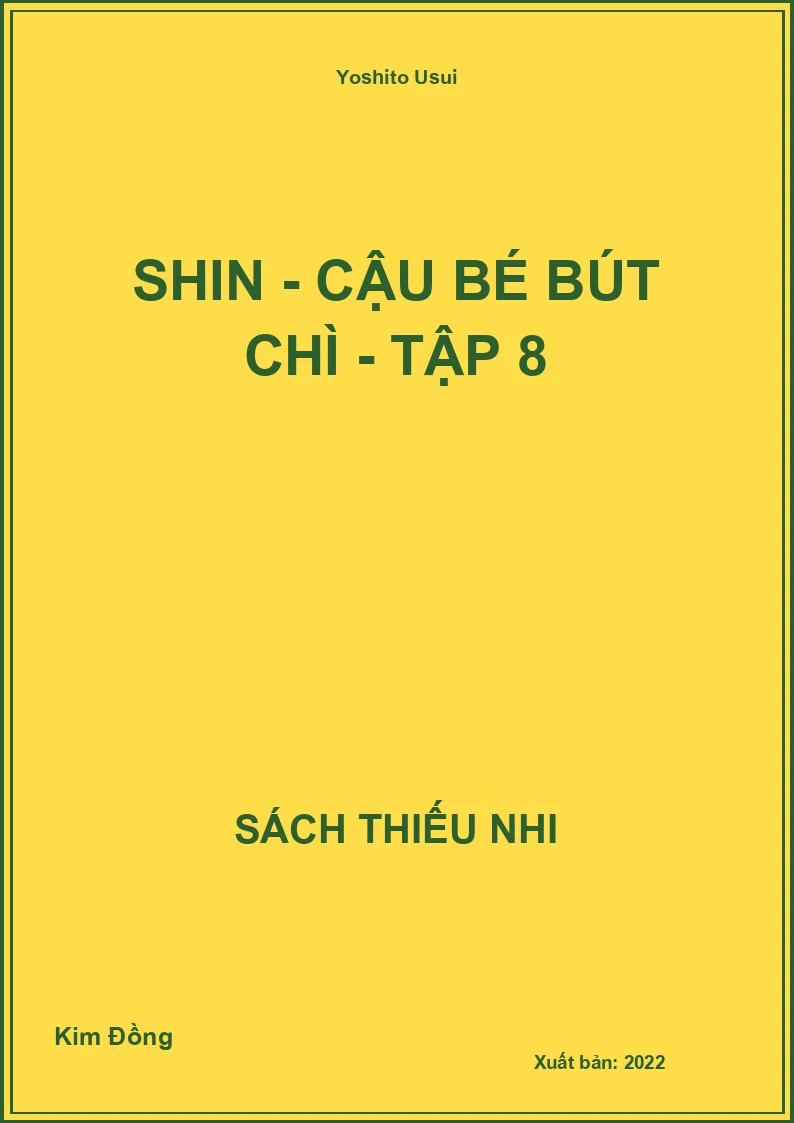 Shin - Cậu bé bút chì - Tập 8