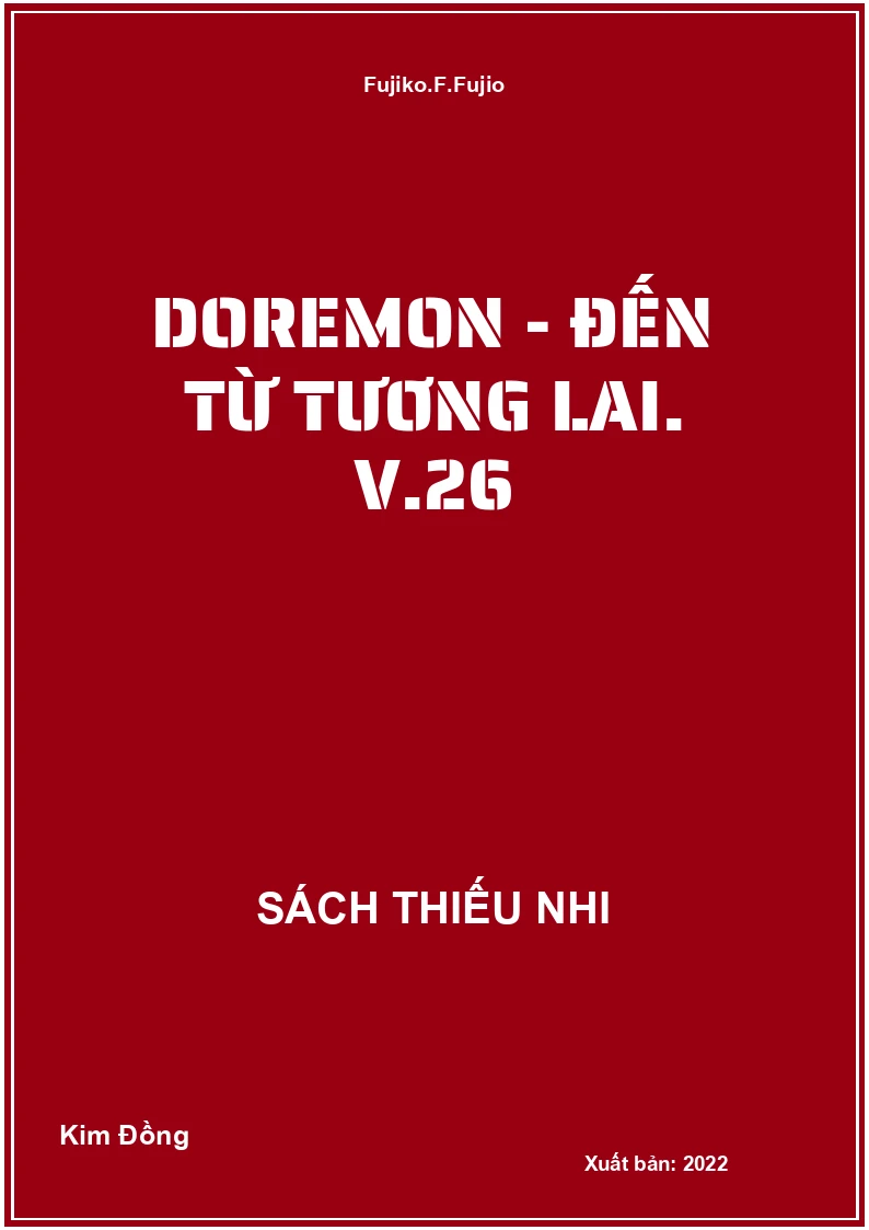 Doremon - Đến từ tương lai. V.26