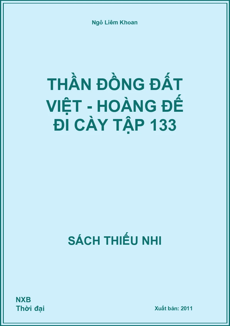 Thần đồng Đất Việt - Hoàng đế đi cày tập 133