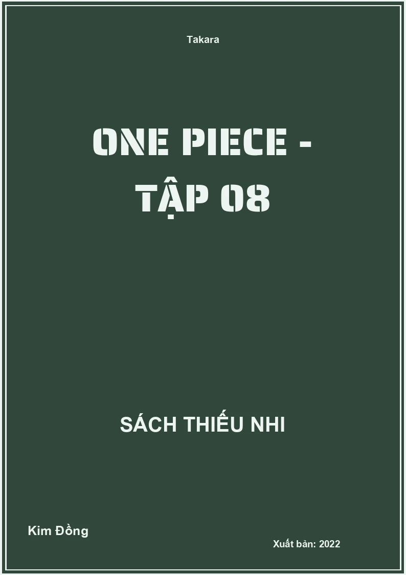 One Piece - Tập 08