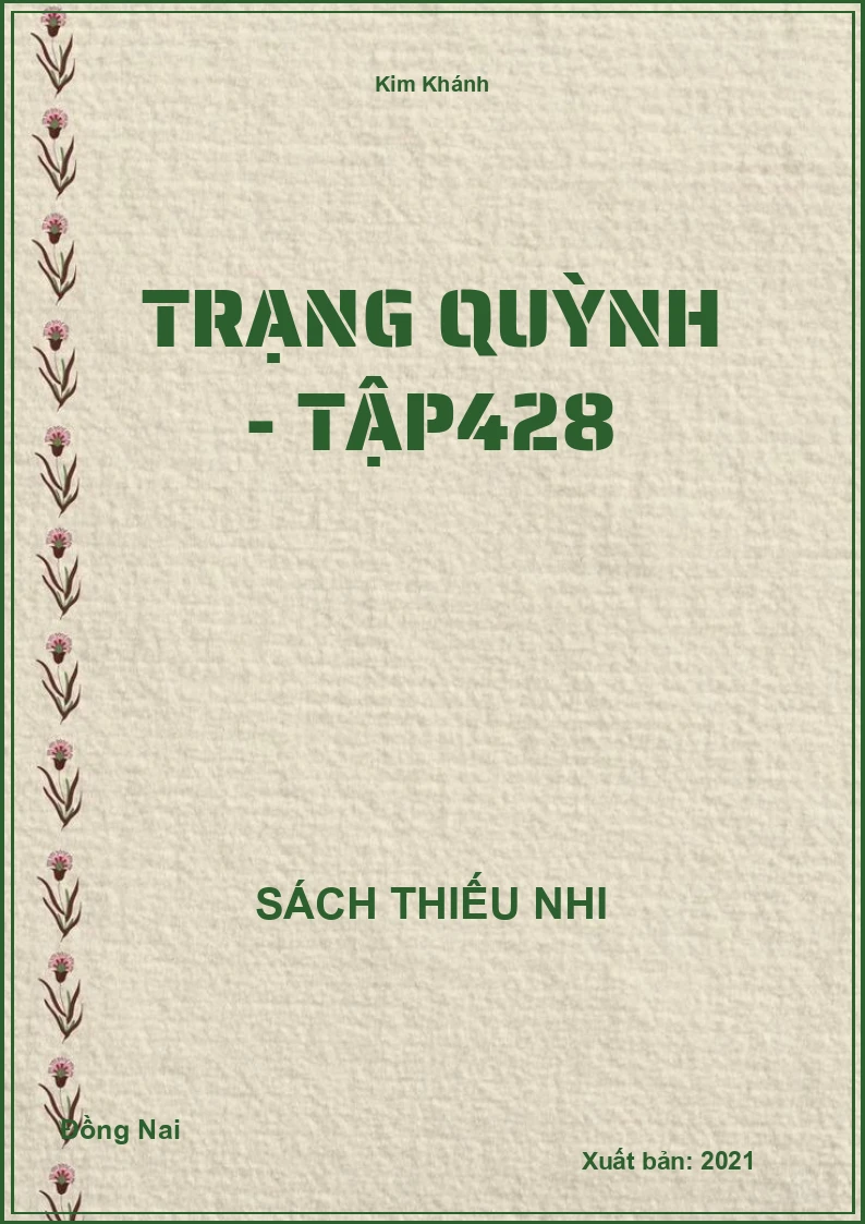 Trạng Quỳnh - Tập428