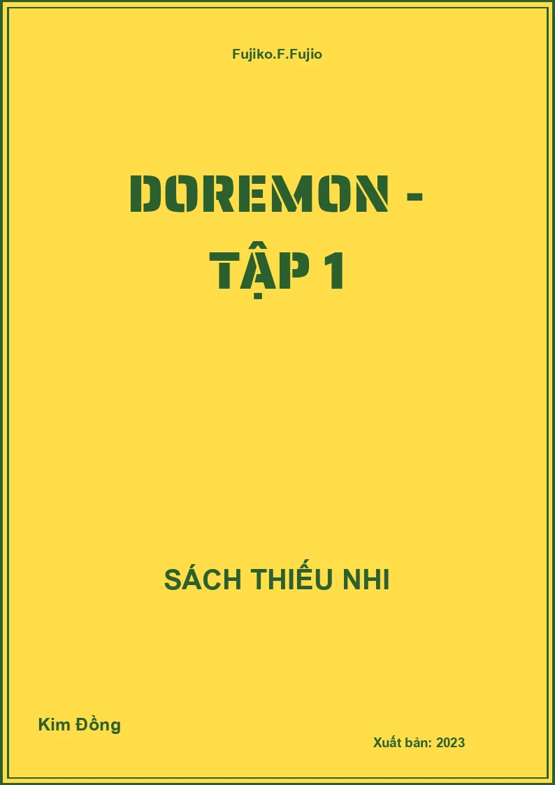 Doremon - Tập 1