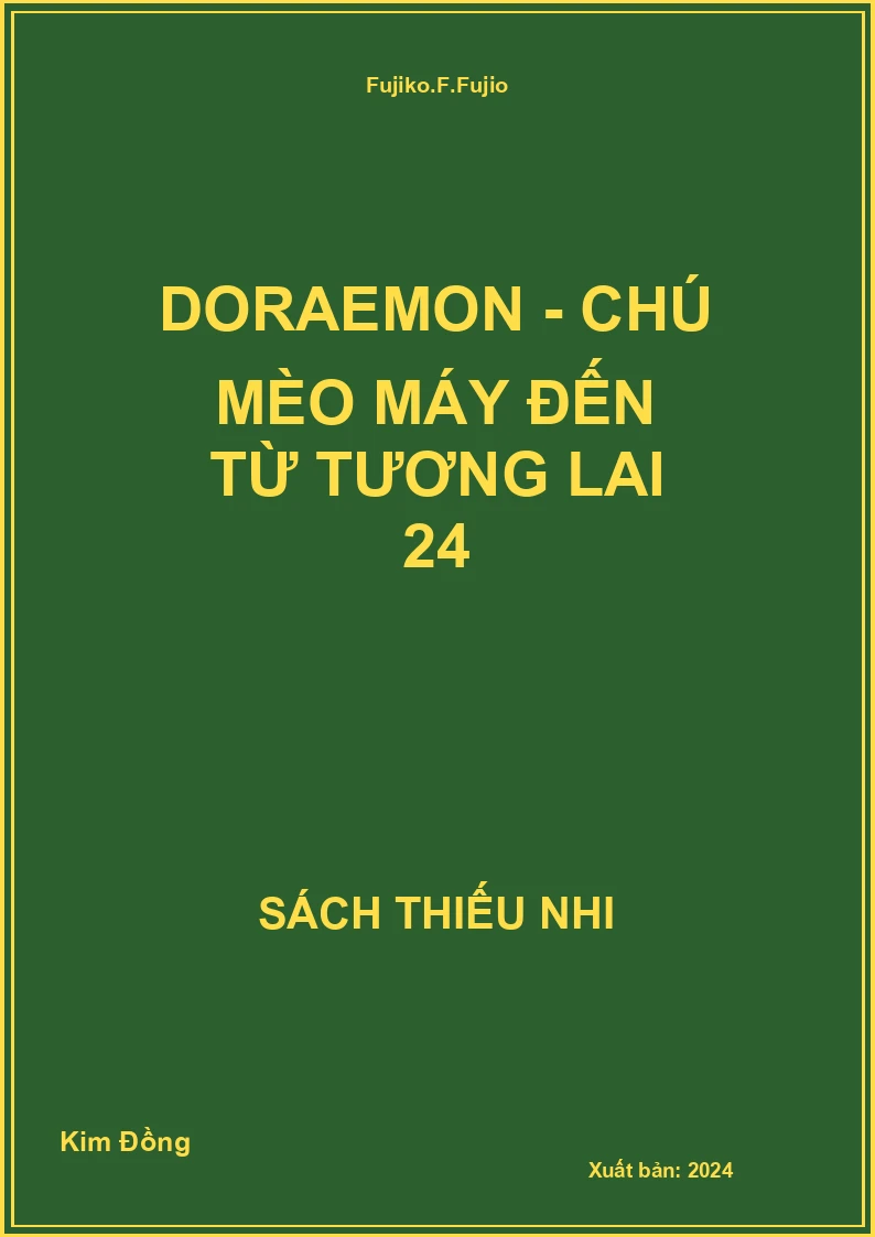 Doraemon - Chú mèo máy đến từ tương lai 24