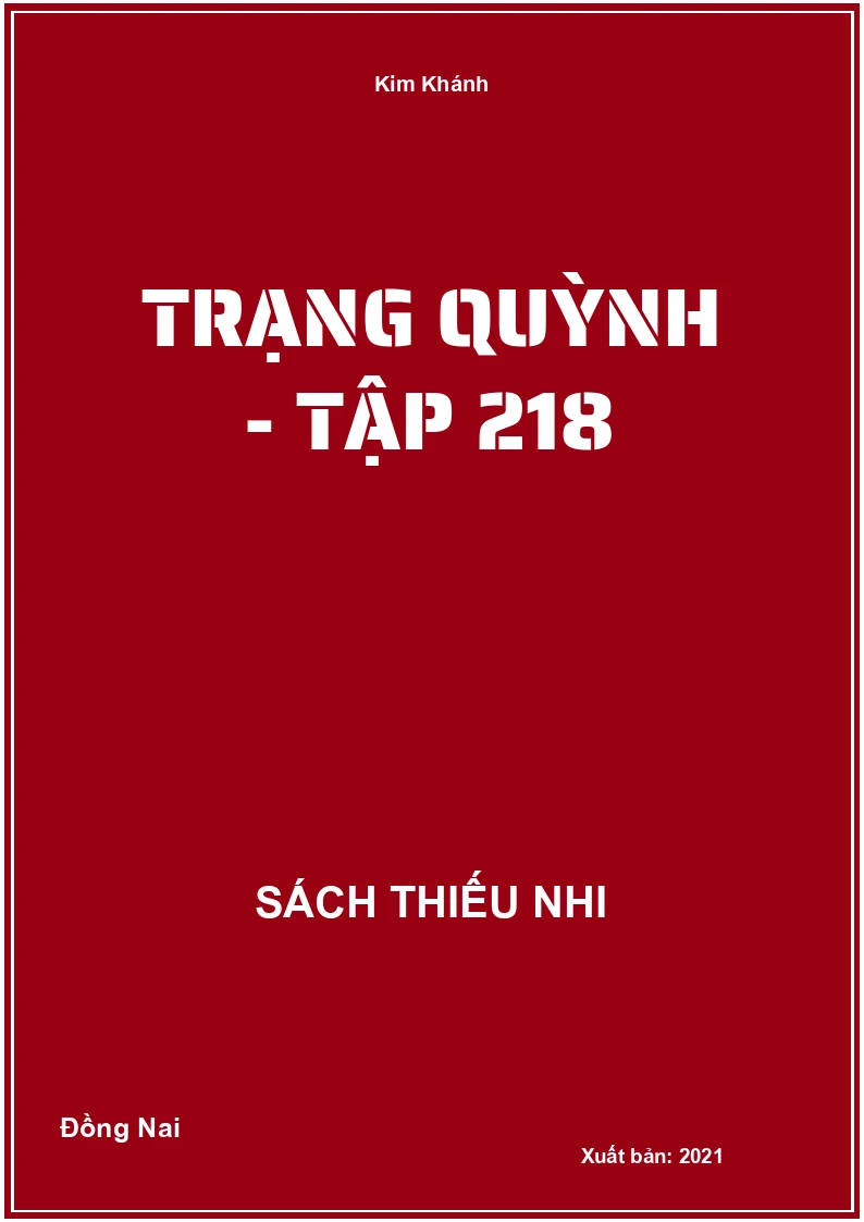Trạng Quỳnh - Tập 218