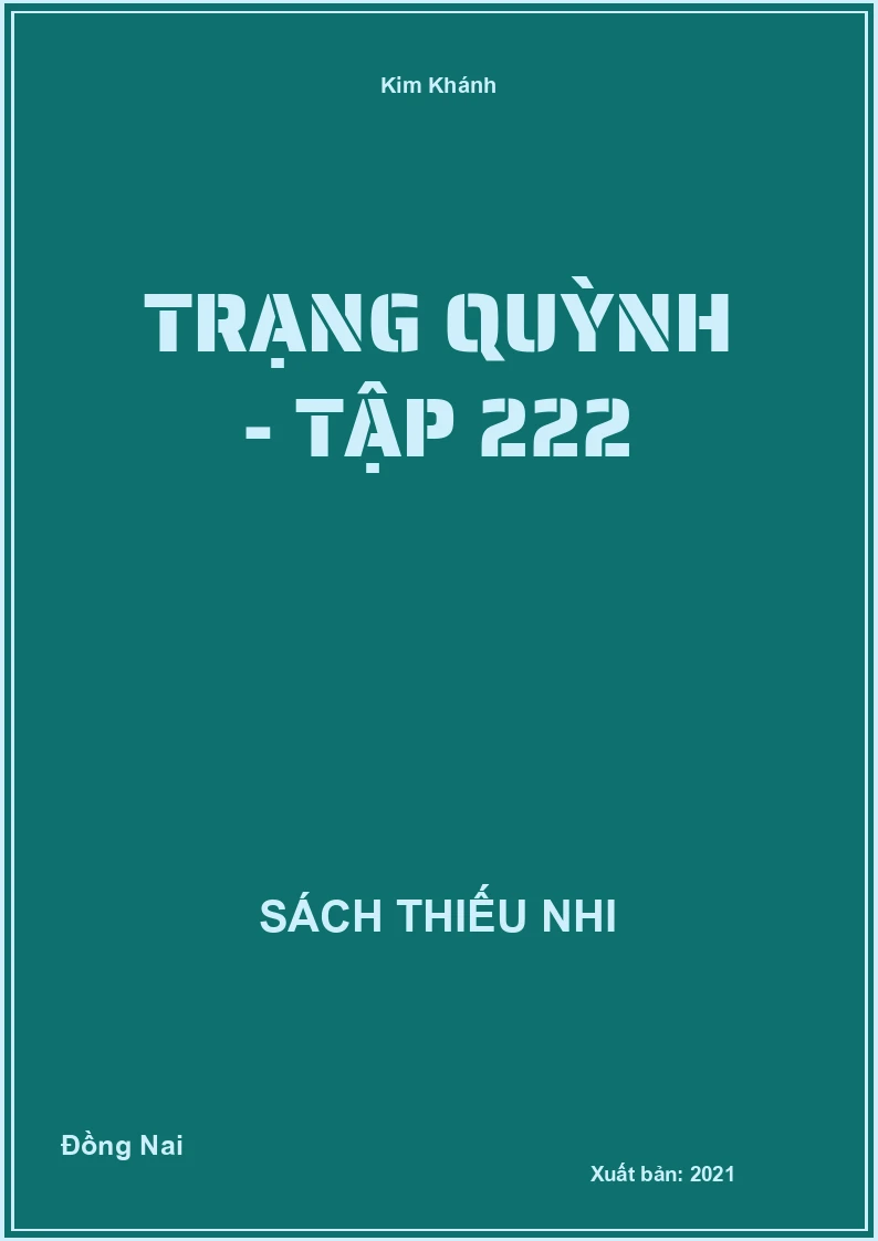 Trạng Quỳnh - Tập 222