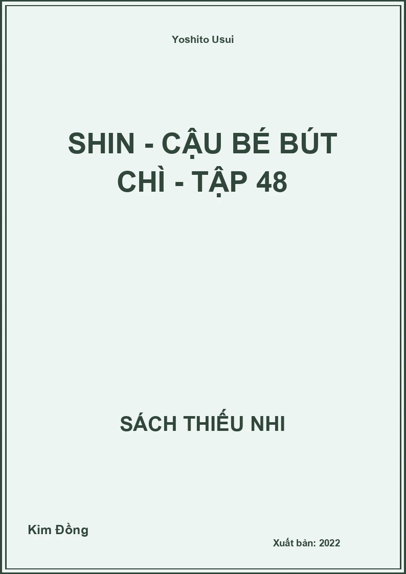 Shin - Cậu bé bút chì - Tập 48