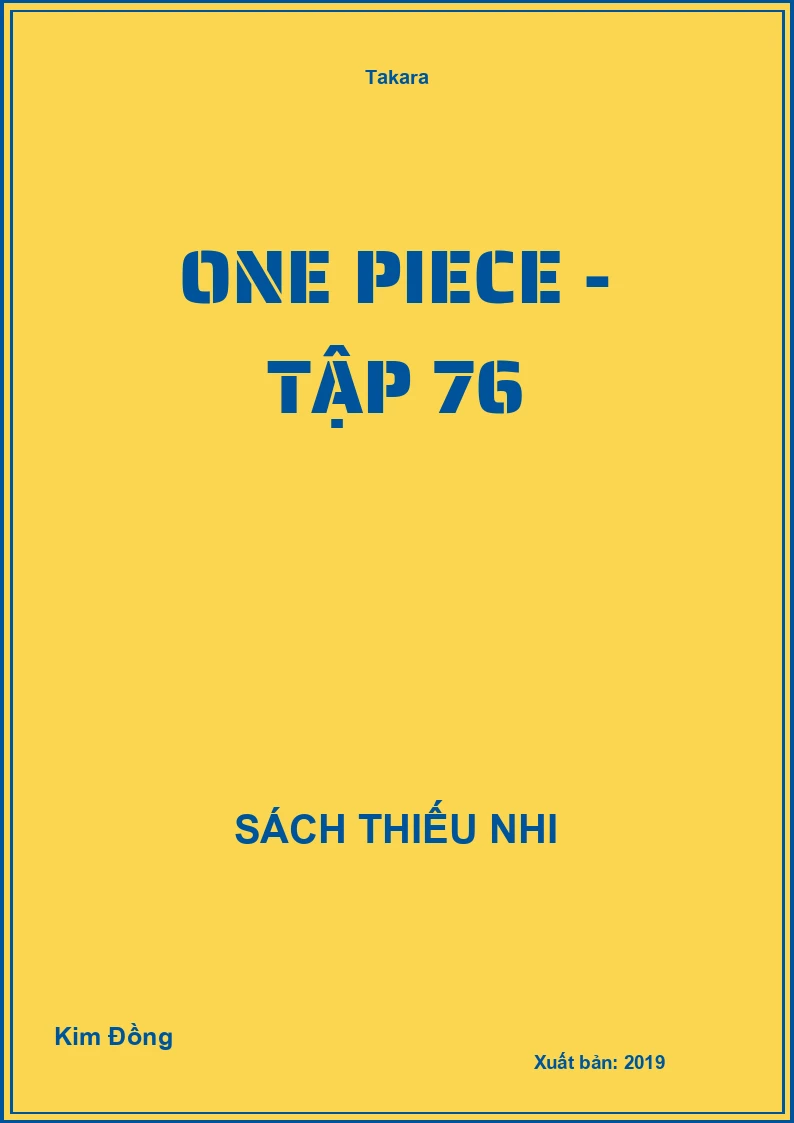 One Piece - Tập 76