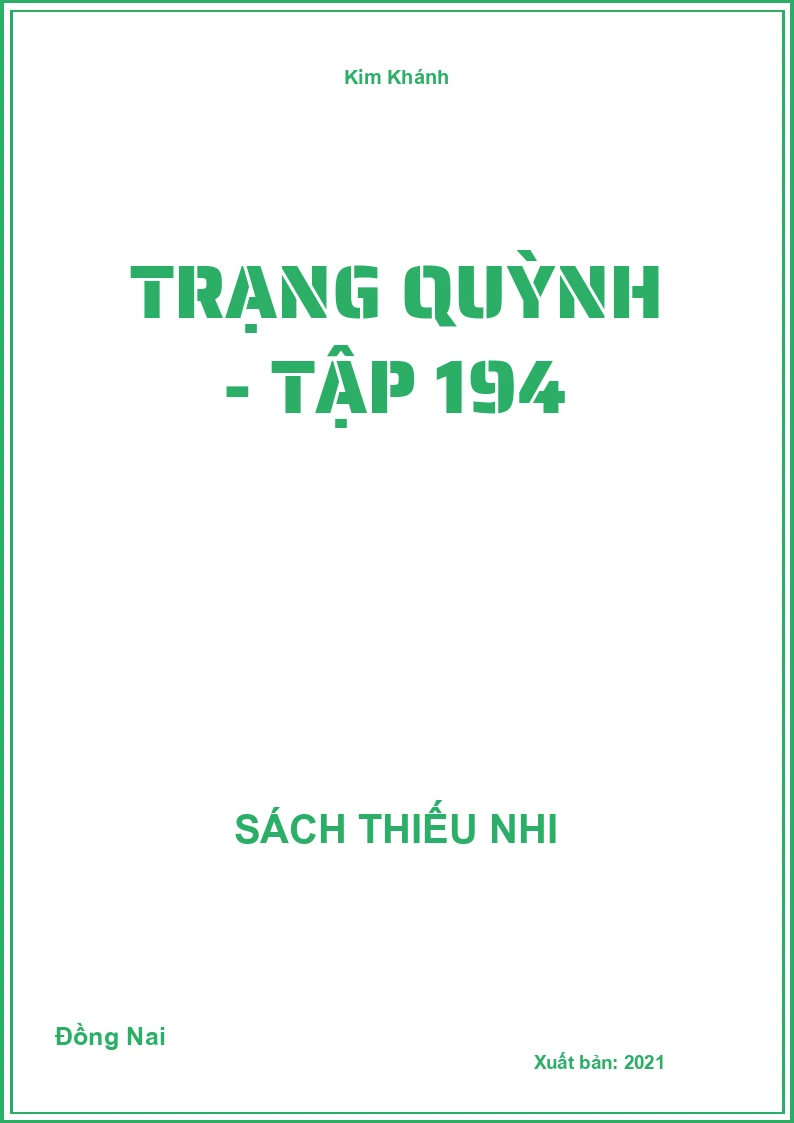 Trạng Quỳnh - Tập 194