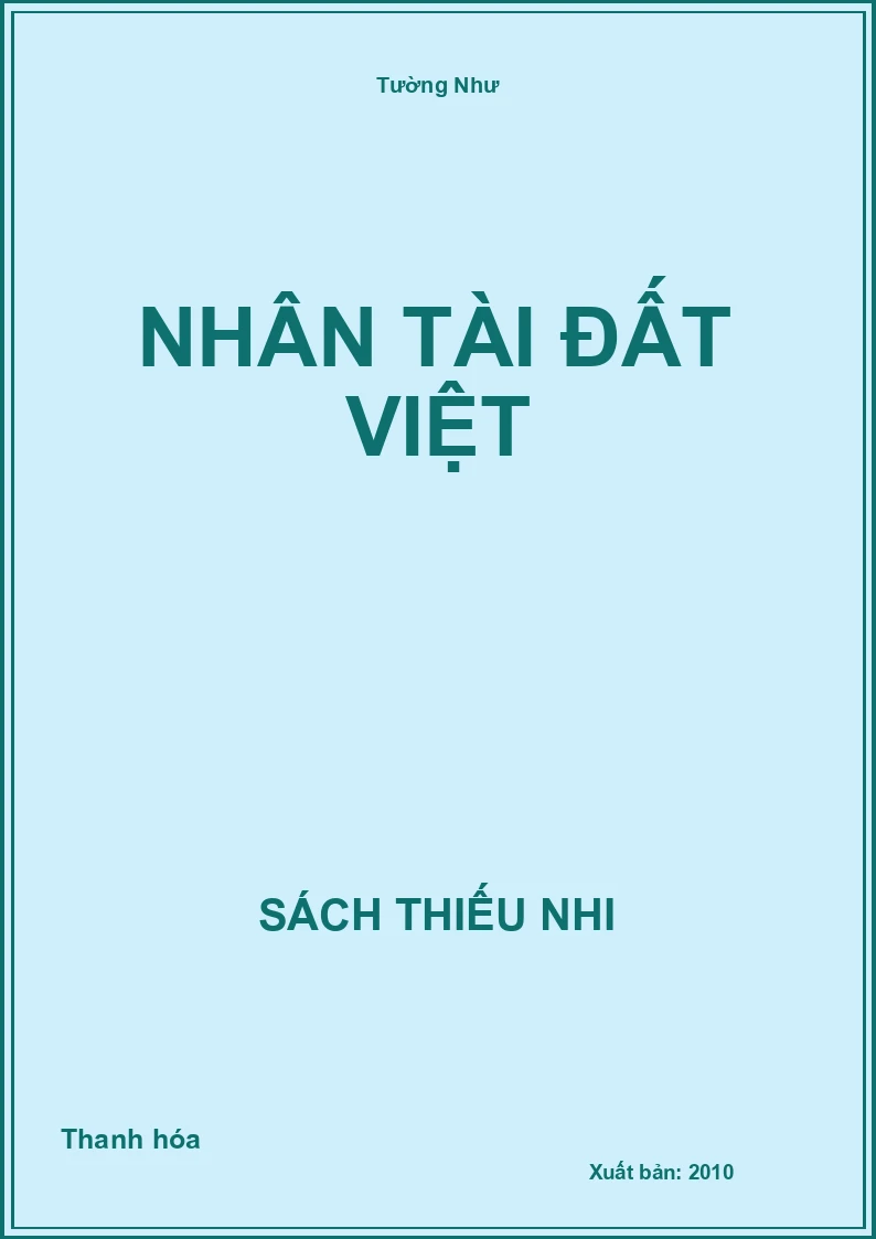 Nhân tài đất việt