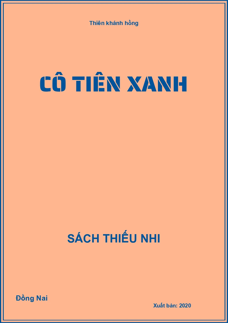 Cô tiên xanh