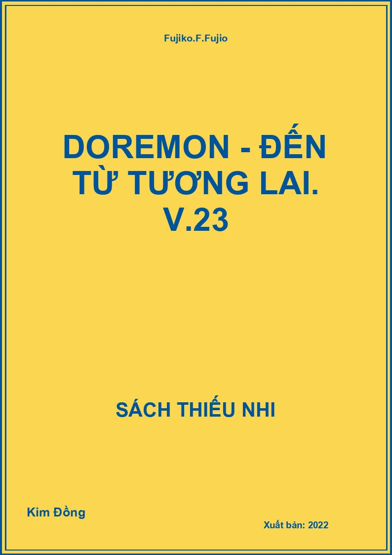 Doremon - Đến từ tương lai. V.23