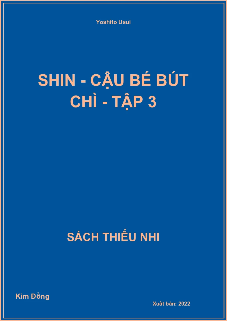 Shin - Cậu bé bút chì - Tập 3