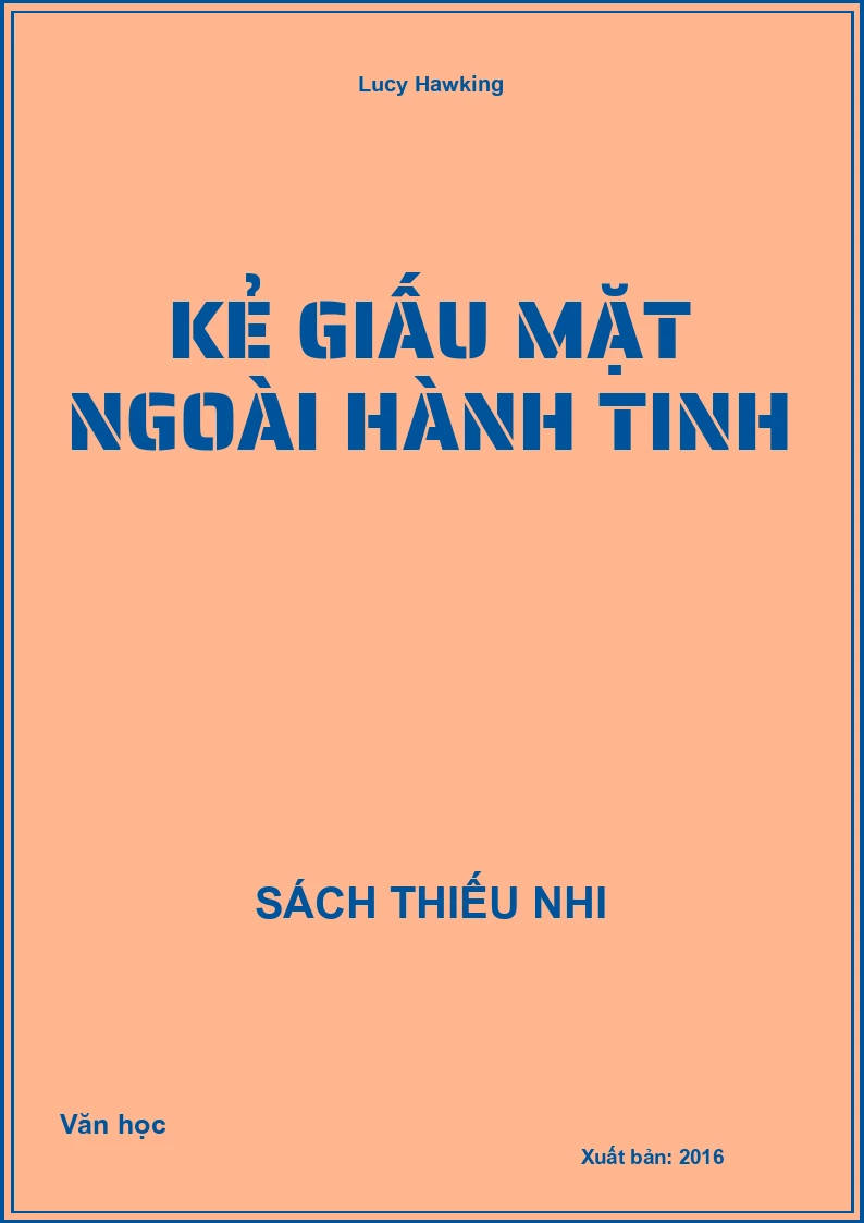 Kẻ giấu mặt ngoài hành tinh