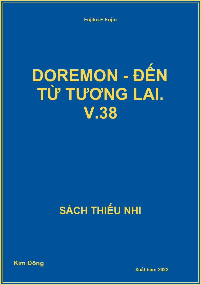 Doremon - Đến từ tương lai. V.38