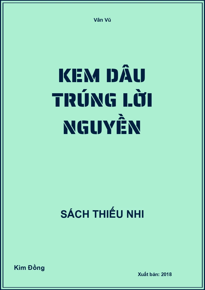 Kem dâu trúng lời nguyền