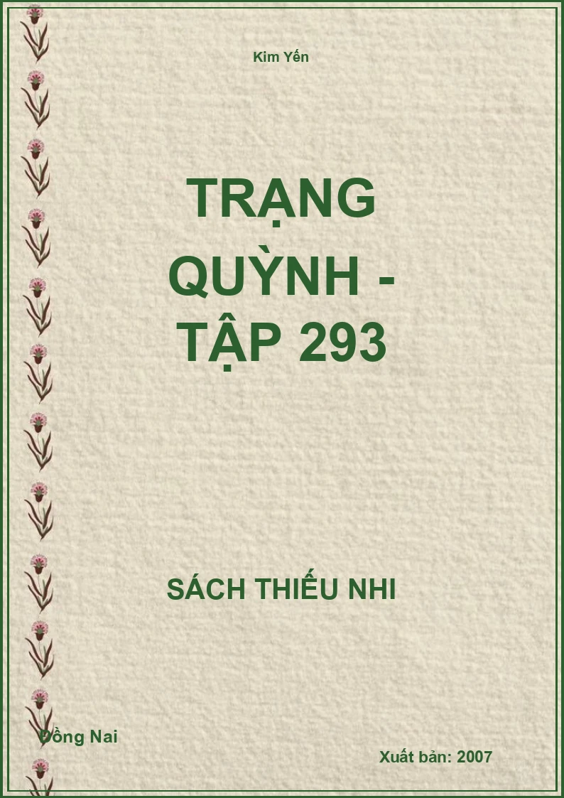 Trạng Quỳnh - tập 293