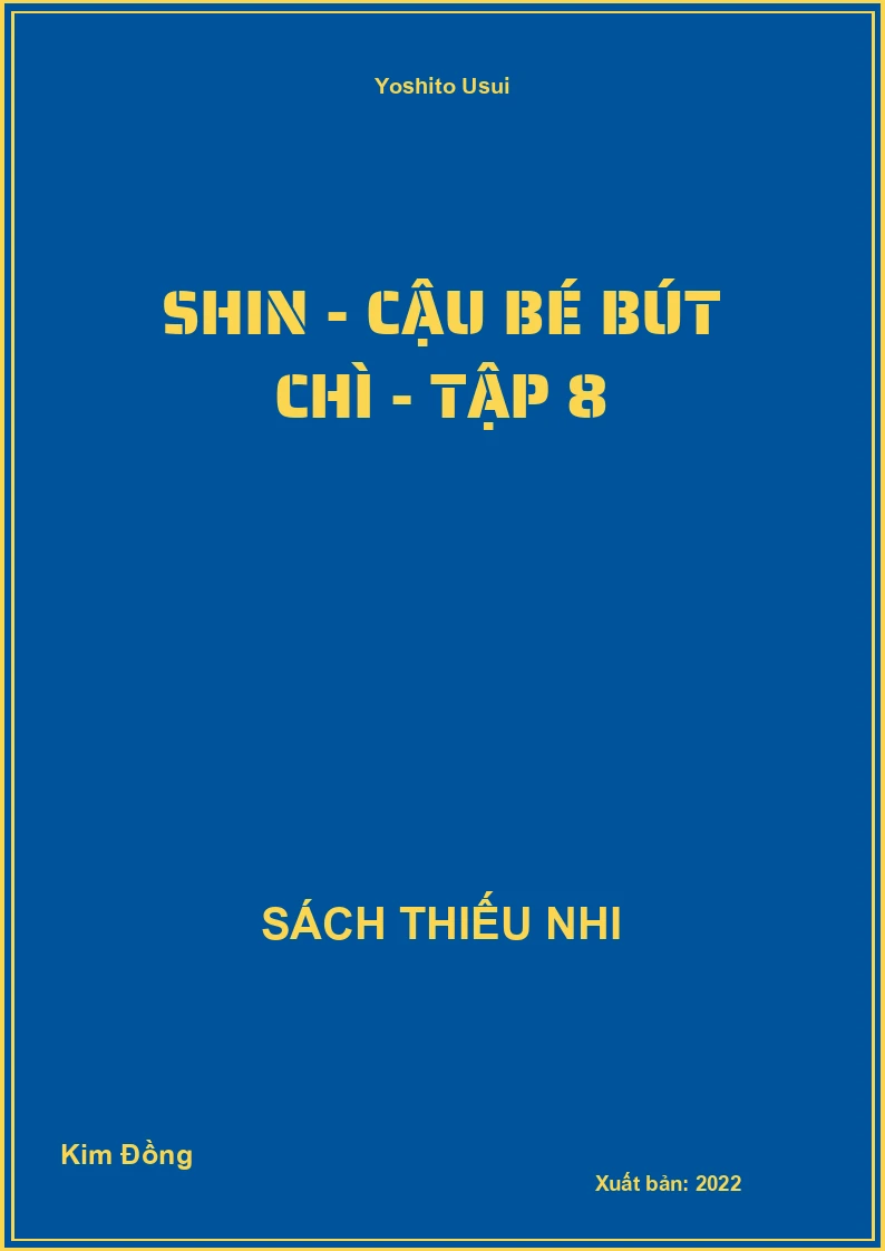 Shin - Cậu bé bút chì - Tập 8