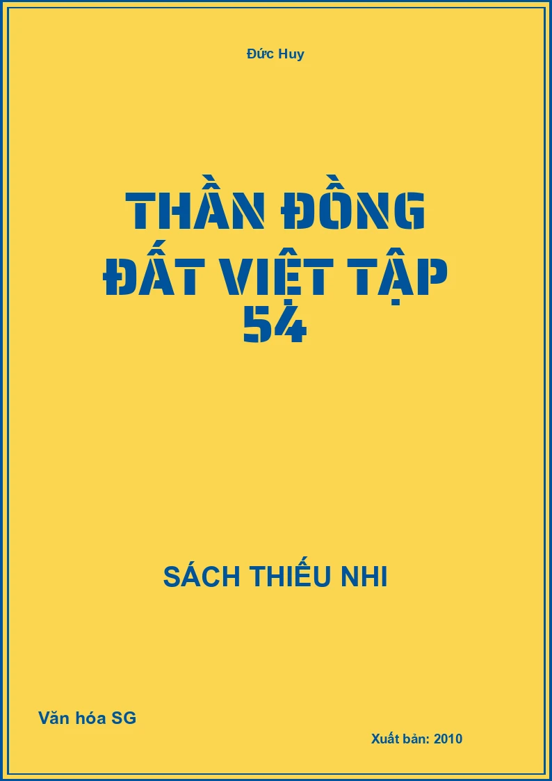Thần đồng Đất Việt tập 54